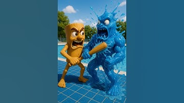 Tung Tung Tung Sahur đánh nhau với quái vật nước #kechuyen #tungtungtungsahur #brainrot