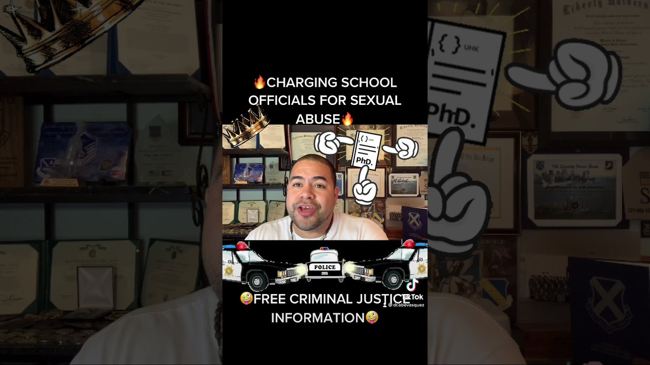 Charging School Officials for Sexual Abuse 