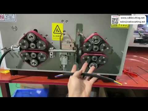 Fully Auto Computerized Wire Stripping Cutting Machine Multi Strand Cable Fast Processing Systems