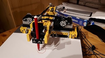 Lego Technic 8094 Control Center with motorized pen lift