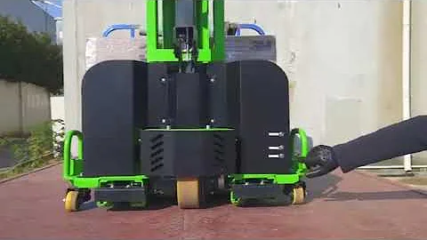 full electric self loading stacker