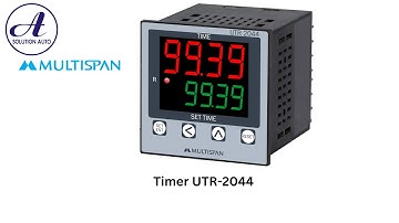 Rơ le thời gian on-off delay/ đôi UTR-2044 | Multispan | Tự Động A