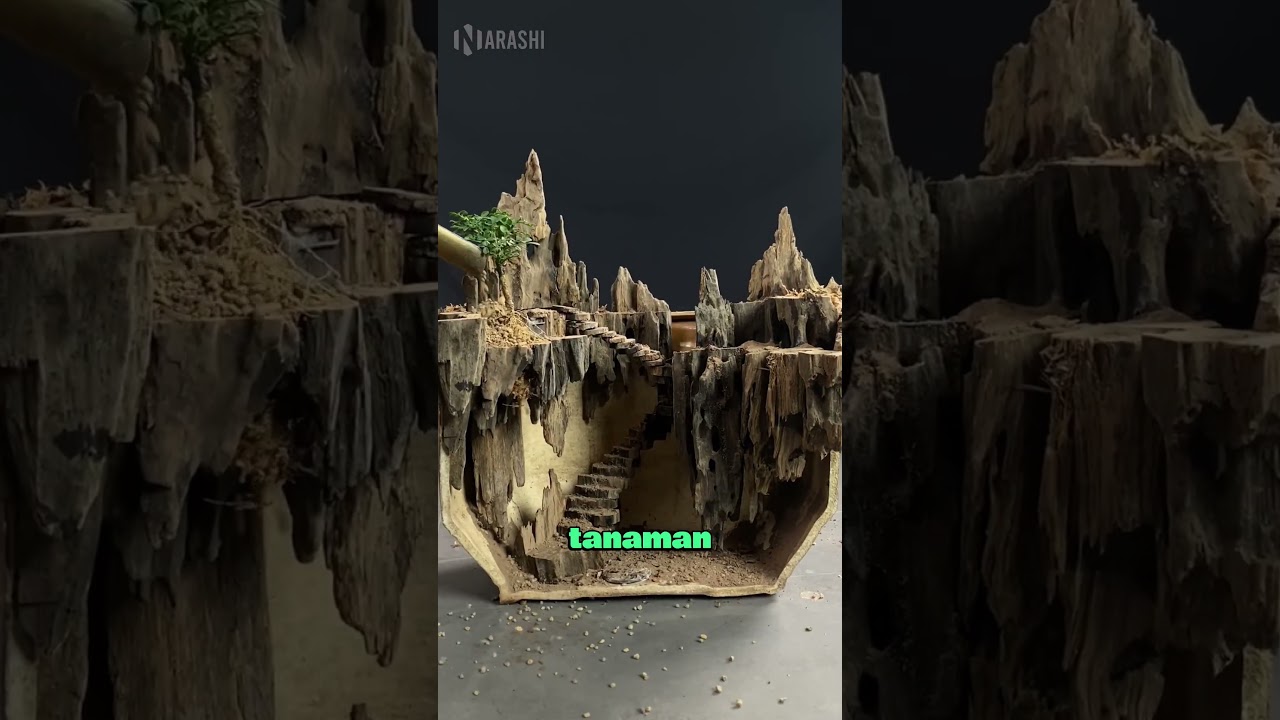 Karya Seni Dari Bahan Pinggir Jalan 😮