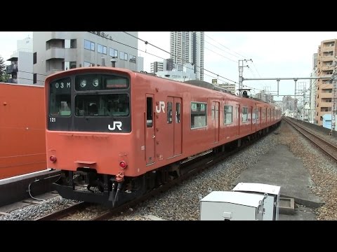 【大阪環状線】JR西日本　普通列車201系電車　福島駅発車