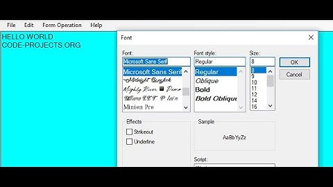 SIMPLE NOTEPAD IN VB.NET WITH SOURCE CODE