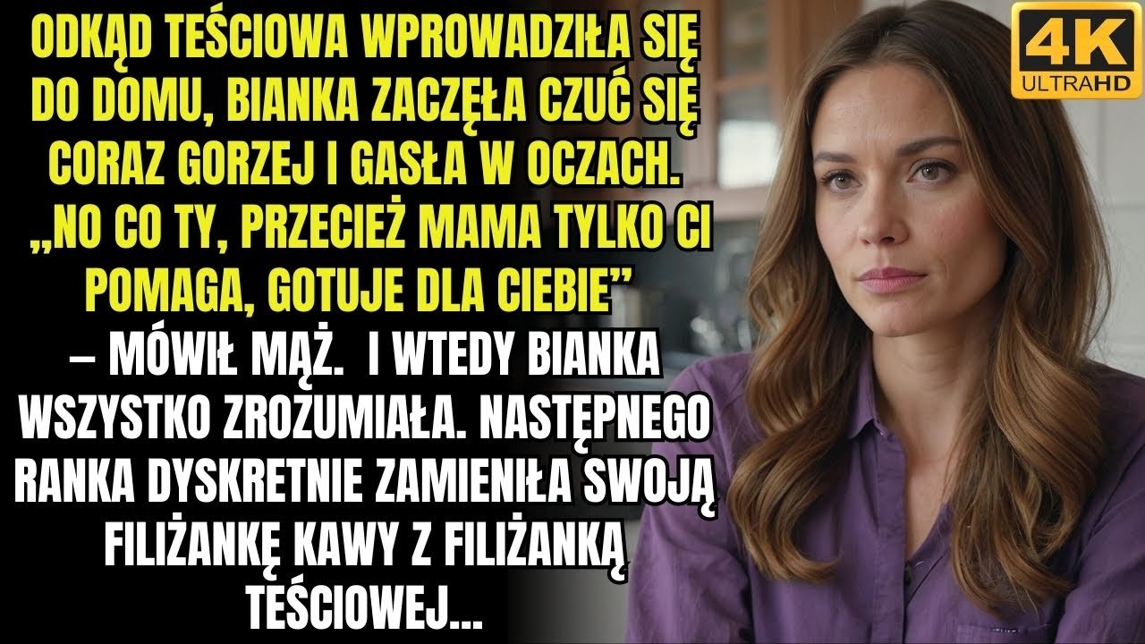 Po tym, jak teściowa się wprowadziła, Natasha dosłownie znikała w oczach „No co ty, przecież mama