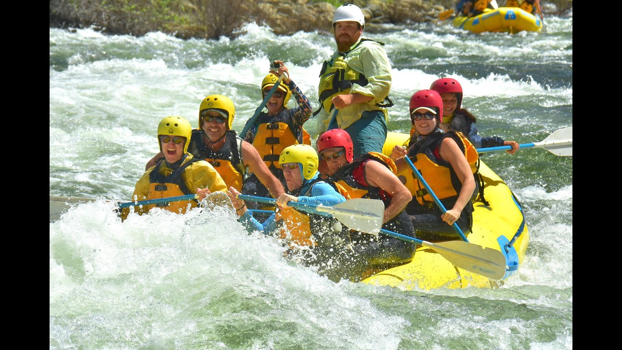 Merced River Birthday Raft - YouTube