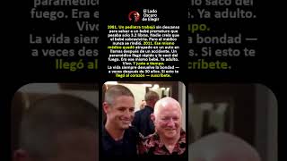 ⚕️🔄 Lo salvó en 1981. El hombre le devolvió el favor en 2011