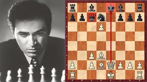 Just Amazing! 14 Year Old Kasparov Destroys His Opponent In 12 Moves!