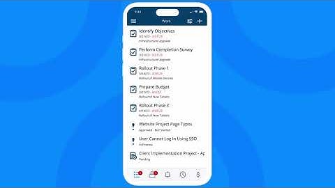 How to Approve an Item from the Project Insight Mobile App
