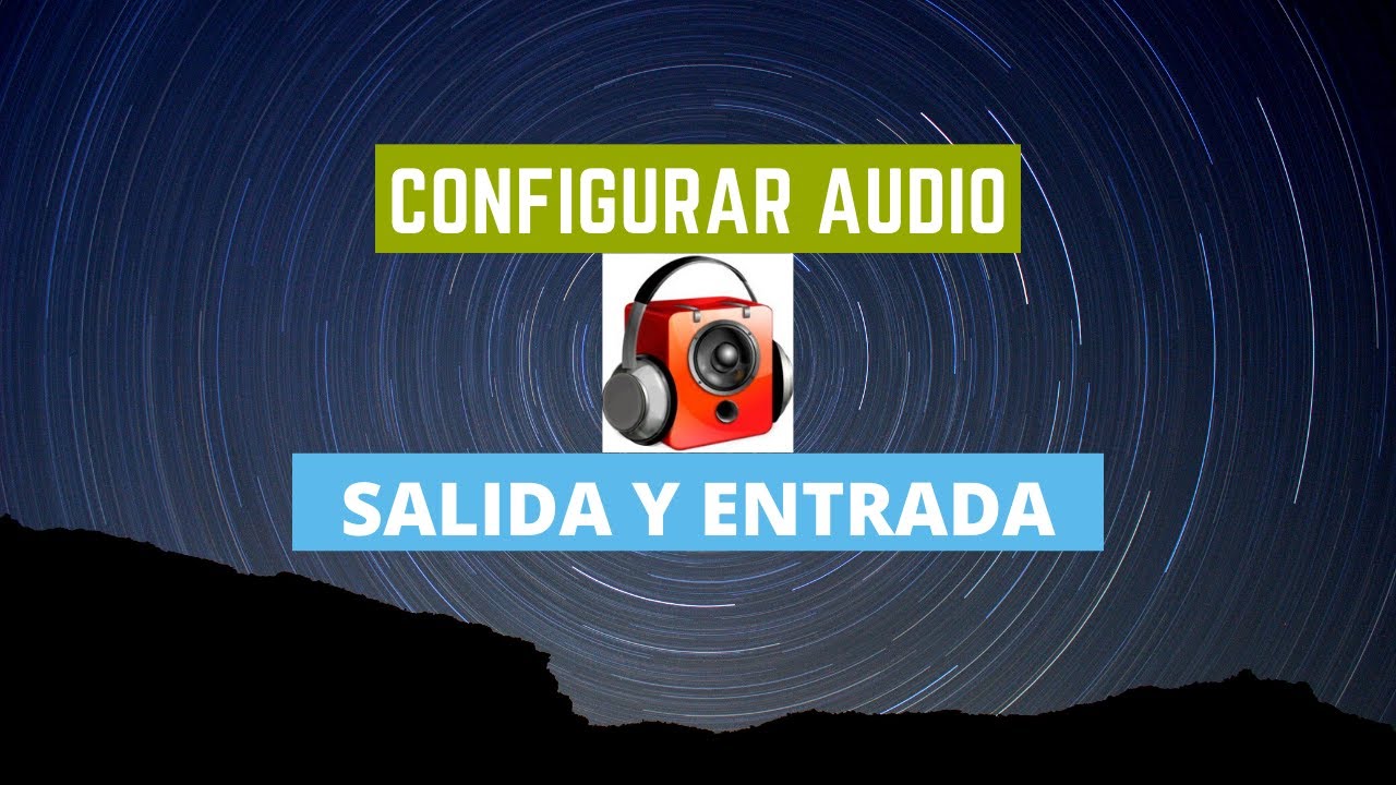 Configurar audio salida y entrada de ✅ Radio Boss