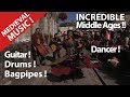 DancIng mood ? Street Medieval Music with bapipes Guitar and drums !