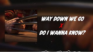 Way Down We Go x Do I Wanna Know? - KALEO, Arctic Monkeys [edit audio]