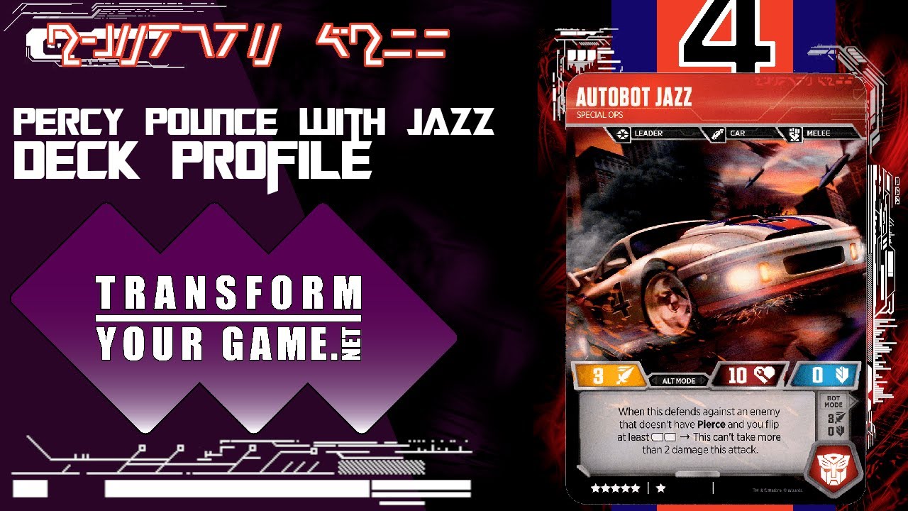 Percy Pounce (with some Jazz) (Post ATP-1) Top 8 Alpha Trion Invitational Deck Profile