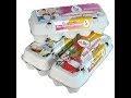 SKILT-automatic egg carton labeling system with feeder and stacker device鸡蛋盒自动上下料贴标