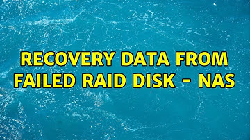 Recovery Data from failed Raid Disk - NAS