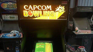 Capcom Bowling Arcade Repair, 2-22-24