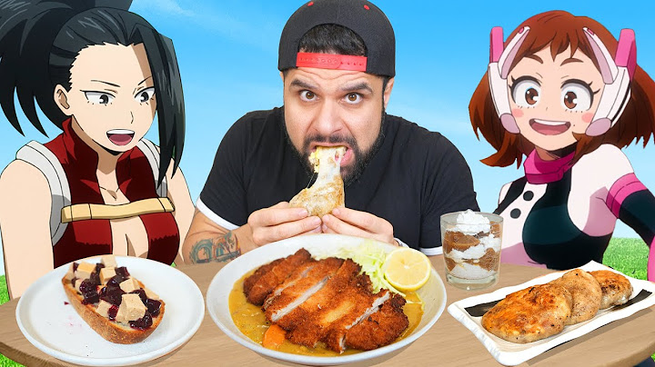 Ismét csak a Hero Academia ételemet ettem 24 órán keresztül...