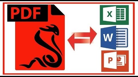 How to Convert PDF to Ms.Word, Powerpoint, Excel file | How to Edit a PDF File | Nitro Pro