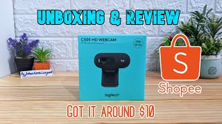 Logitech C505 HD Webcam 開梱 & ;レビュー | JKL