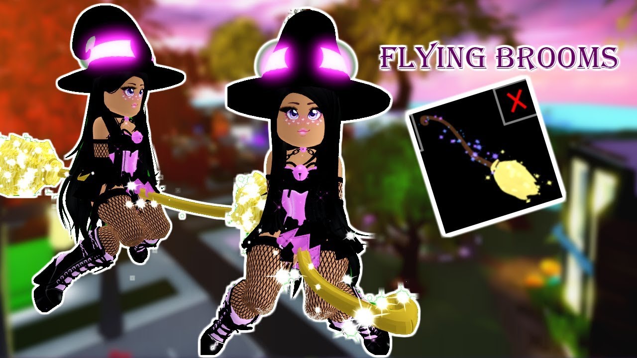 New Flying Brooms Are Now On Earth Royale High Youtube
