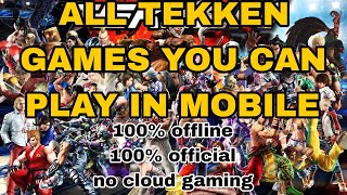 All Tekken Games You Can Play on Mobile OFFLINE (No Cloud Gaming) 2026 | Emulator Guide 🔥 screenshot 3