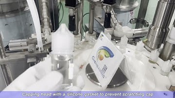 30ml E Liquid Juice Bottle Filling Machine丨Automatc E-liquid Oil Bottling Machine