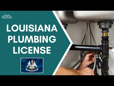 #1 Louisiana Plumbing License Guide! Journeyman, Master Plumber Exam, Requirements, Fees, and More!