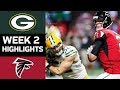 Packers vs. Falcons | NFL Week 2 Game Highlights