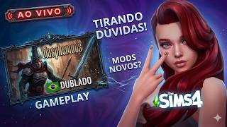 🔴LIVE Quartinha➡️THE SIMS 4 TESTANDO MOD DE DOENÇAS REALISTA e Depois Blasphemous#7 Dublado PT BR➡️