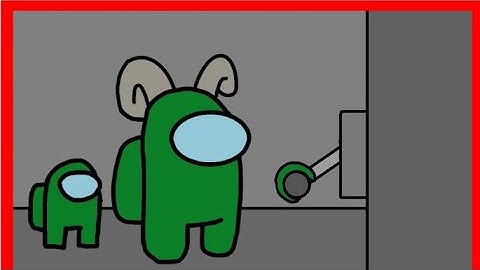 What really happens when you empty the garbage in among us (among us Animation)