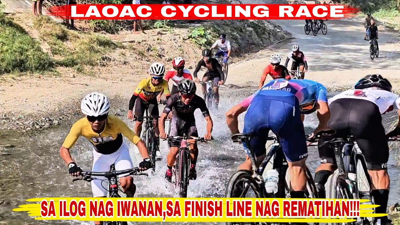 SPRINTER VS BREAKAWAY ARTIST SINO ANG MAIIWAN SA REMATIHAN. LAOAC CYCLING RACE 