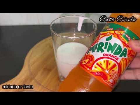 Mirinda ഉണ്ടോ അടിപൊളി Shake ഉണ്ടാക്കാം |Mirinda shake |Iftar drink|Cool drink recipe |Welcome drink