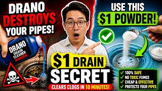 ## **Plumbers HATE This $1 Drain Trick (Works in 10 Minutes)**