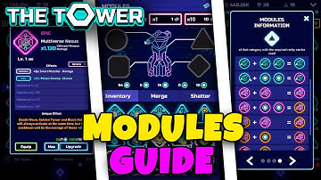 MODULES GUIDE // THE TOWER