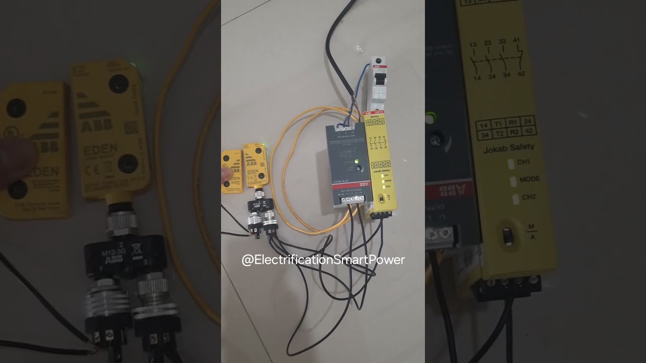 Sentry SSR10 safety relay, Eden non-contact safety sensor for Guarding system 