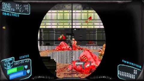 Let´s play: Doom E1M3 (Op: Inhuman mod)