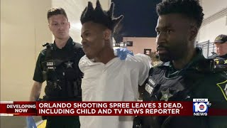 Orlando area shooting spree leaves 3 dead, including child and reporter