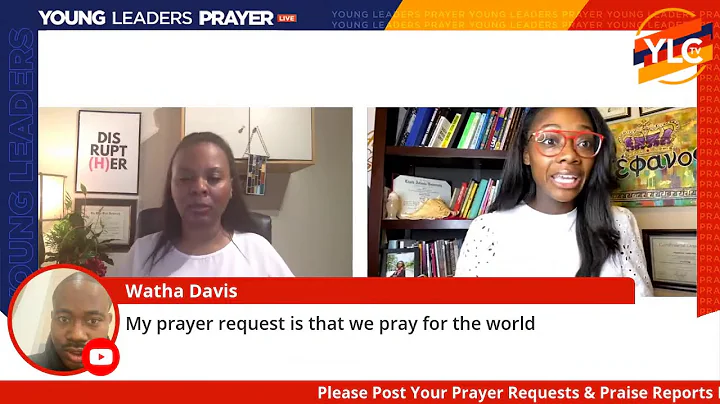 YLC Monday Night Prayer w/Guest Pastor Stephanie A...