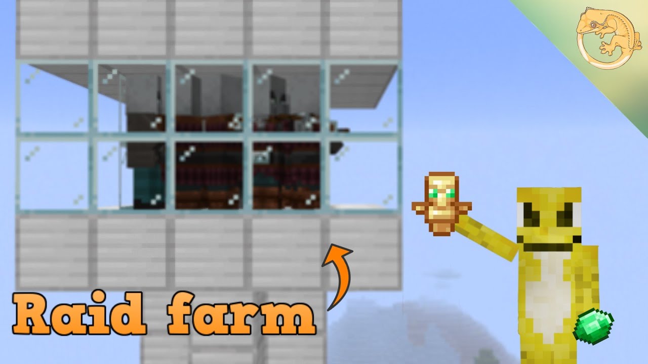 Super Easy And Efficient Raid Farm Tutorial For Minecraft 1 16 5 Youtube