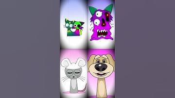 Sprunki PYRAMIXED Acid Tox SYMBIOSIS Fight #music #sprunki #animation #incredibox