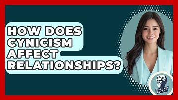 How Does Cynicism Affect Relationships? - Philosophy Beyond