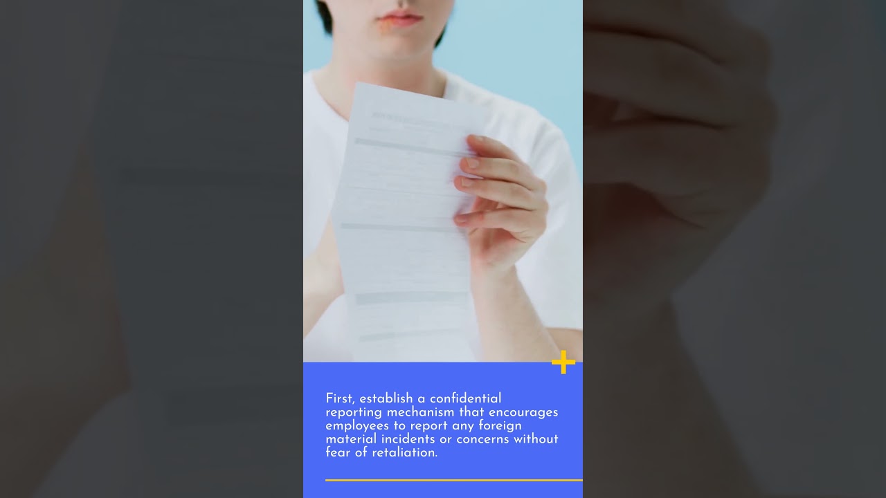 Implementing Employee Reporting Systems for Food Safety