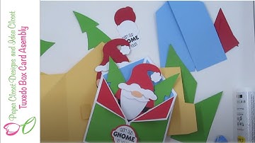 Tuxedo Box Card Assembly