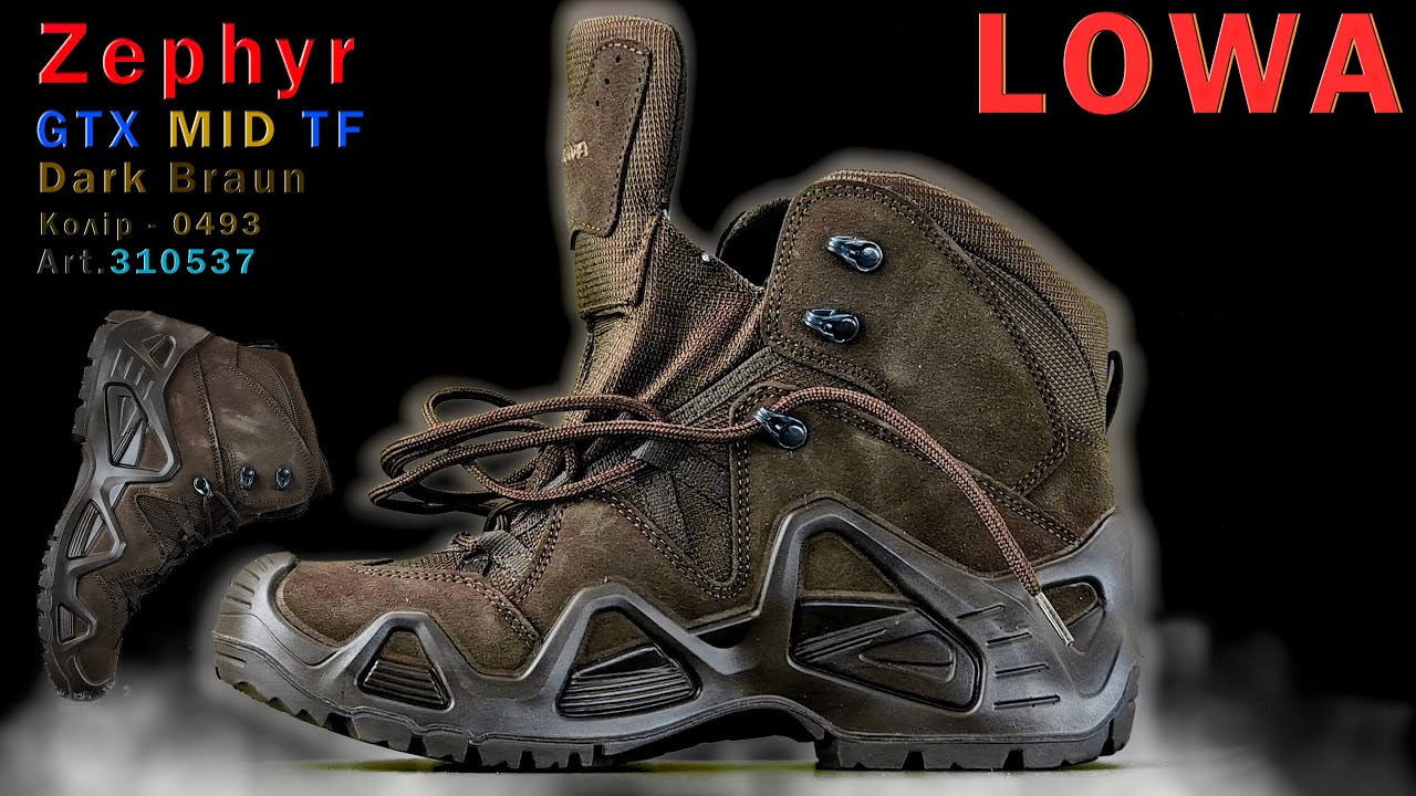 Берці LOWA Zephyr GTX MID TF (Braun, Коричневі) 310537/493: продаж