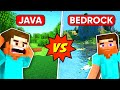 MINECRAFT Java Vs MINECRAFT Bedrock 🔥 | 15 BIGGEST Differences Between Them You Don’t Know 😱