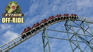 Python Off-Ride Footage (60FPS, 2024), Efteling Vekoma Looping Coaster | Non-Copyright Wealth