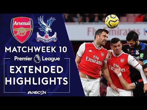 Arsenal v. Crystal Palace | PREMIER LEAGUE HIGHLIGHTS | 10/27/19 | NBC Sports