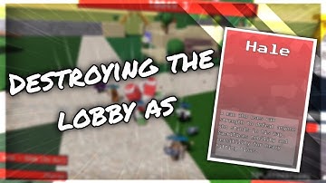 Destroying the lobby as Saxton Hale in Item Asylum