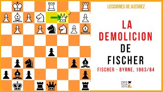 Lección de ajedrez: La demolición de Fischer (new). R. Byrne - Robert J. Fischer, 1963 New York screenshot 5